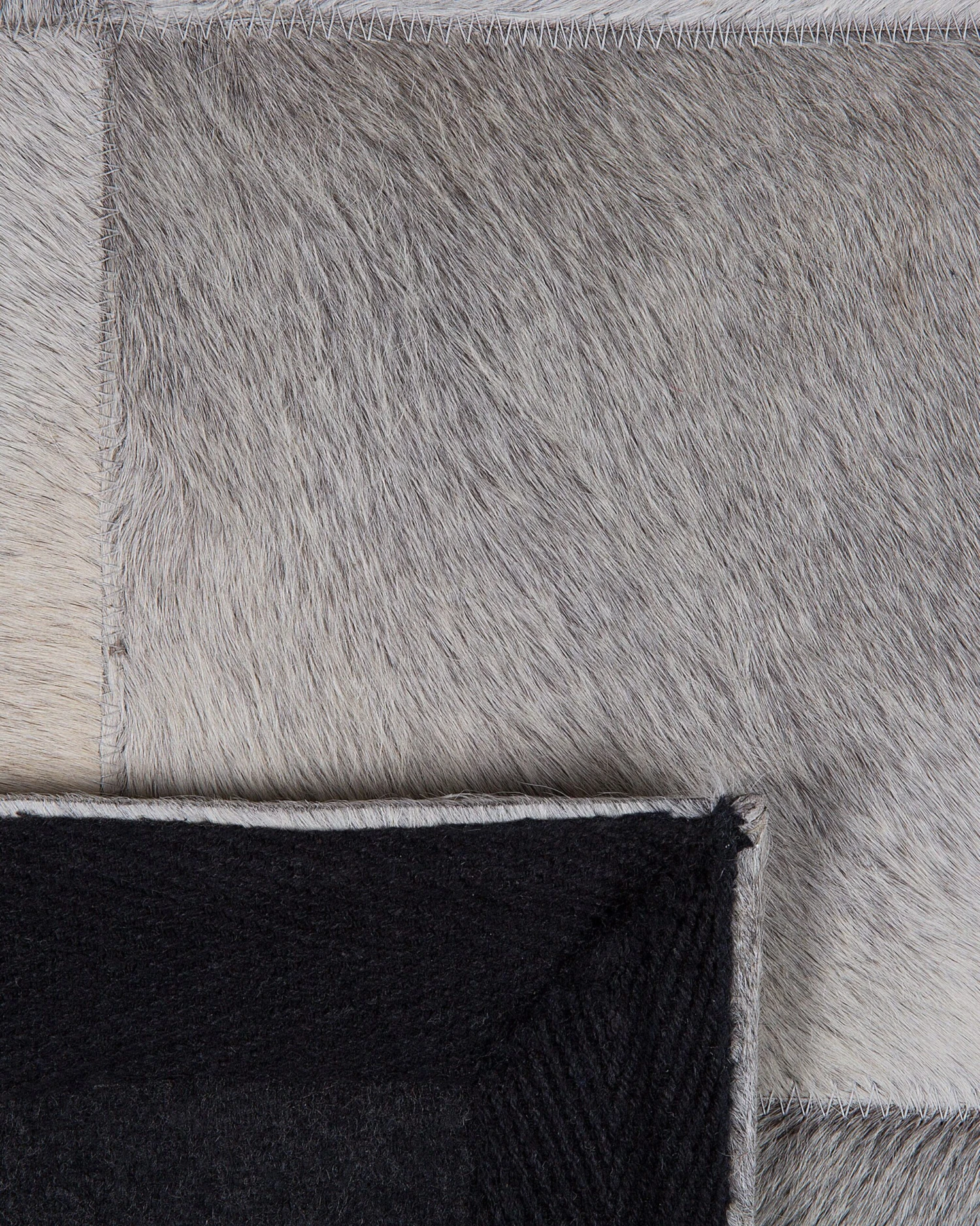 Matto Lehmännahka Harmaa ALACAM Useita Kokoja 9 Matto Lehmännahka Harmaa ALACAM Useita Kokoja - Image 7