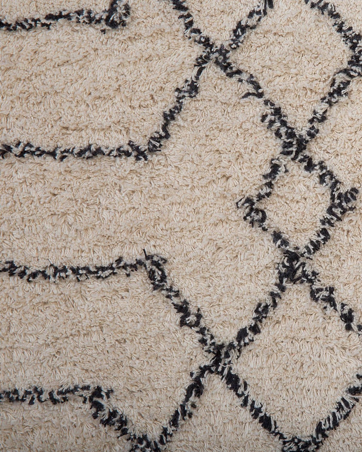 Matto Puuvilla Beige/musta MALTEPE Useita Kokoja 6 Matto Puuvilla Beige/musta MALTEPE Useita Kokoja - Image 4