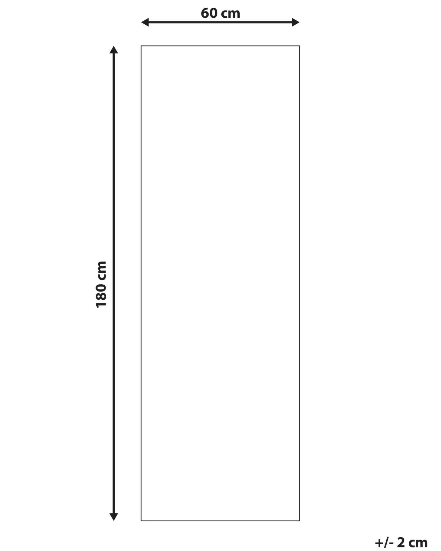 Matto Puuvilla Beige 60 X 180 Cm ALMUS - Image 6