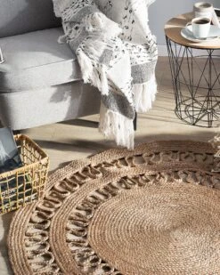 Matto Juutti Beige 120 Cm DIKILI -MattoMoodi kauppa undef src sa picid 756604 type color image