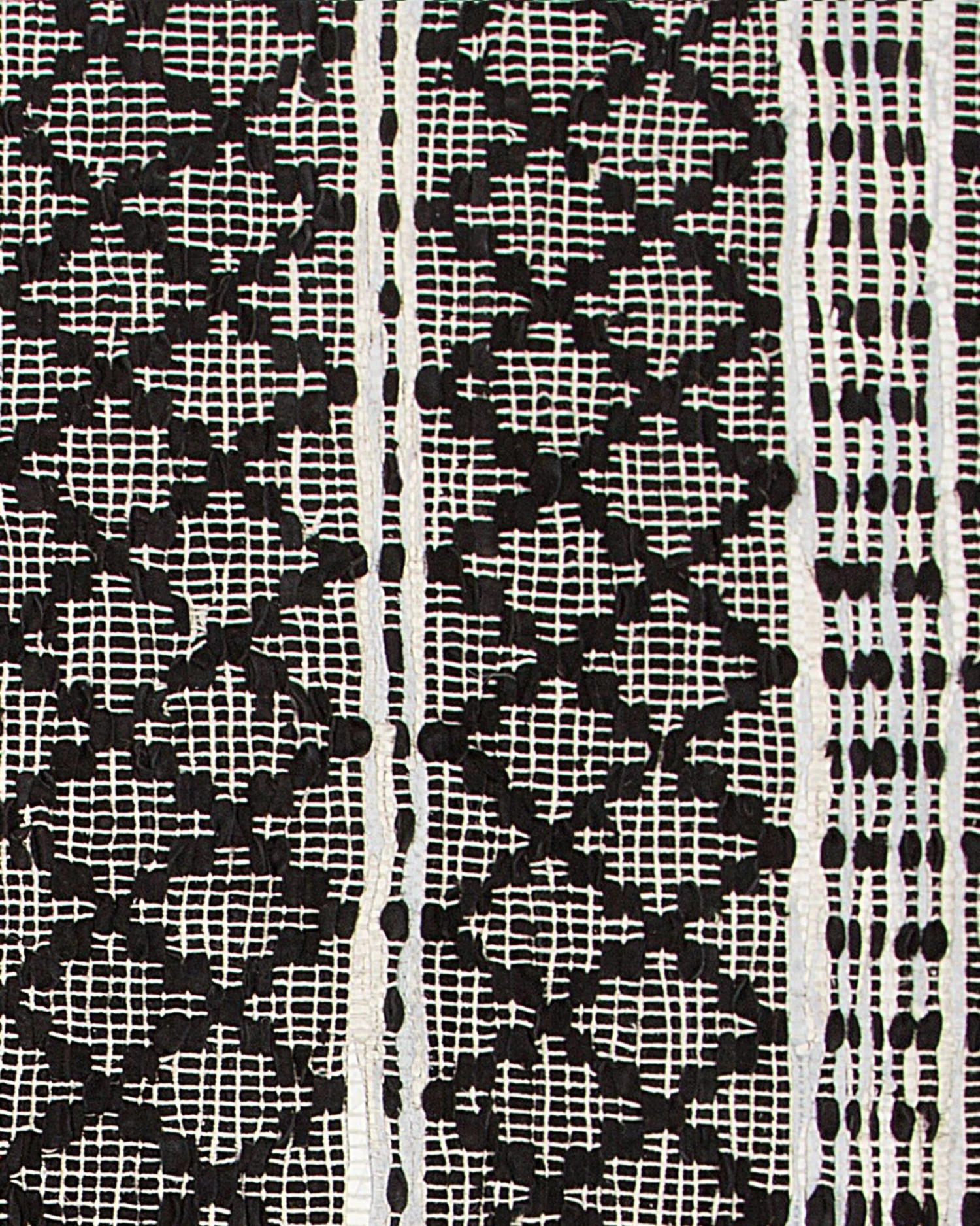 Matto Nahka Musta/beige FEHIMLI Useita Kokoja - Image 4