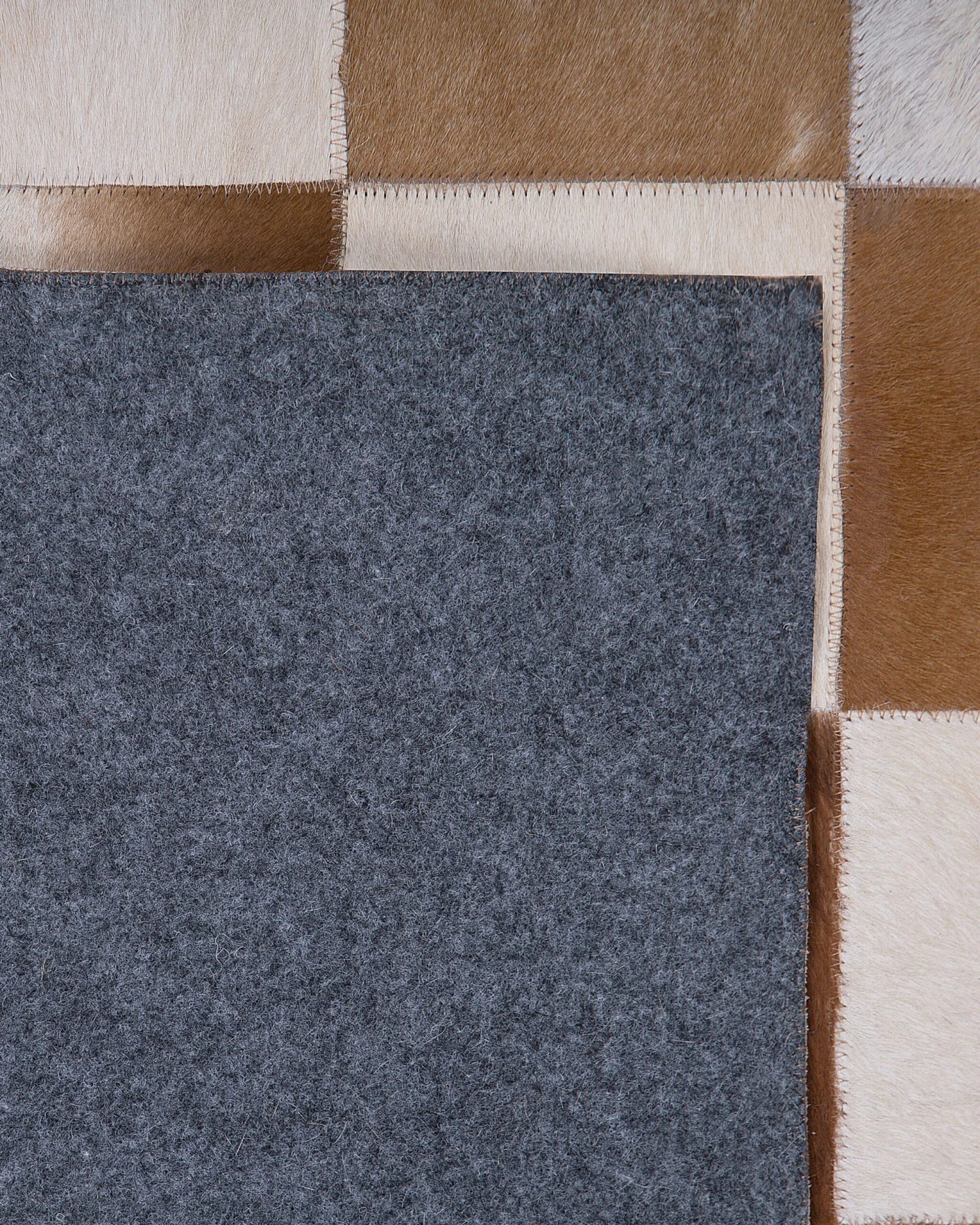 Matto Lehmännahka Ruskea/beige SOLMAZ Useita Kokoja 7 Matto Lehmännahka Ruskea/beige SOLMAZ Useita Kokoja - Image 5