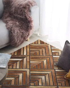 Matto Lehmännahka Ruskea TEKIR Useita Kokoja -MattoMoodi kauppa undef src sa picid 764740 type color image