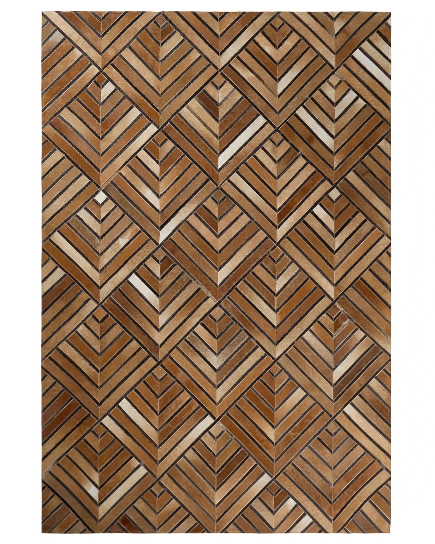 Matto Lehmännahka Ruskea TEKIR Useita Kokoja - Image 3