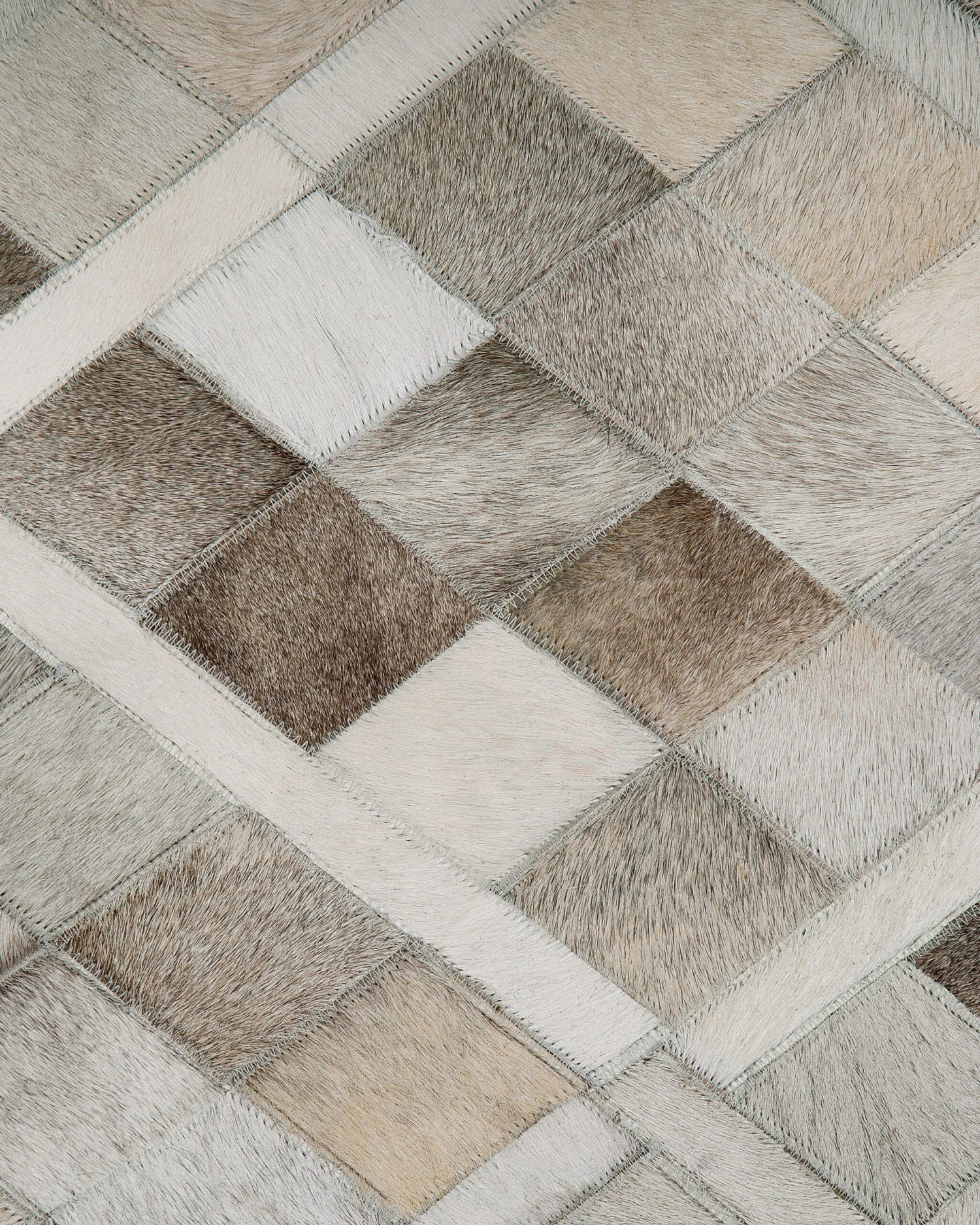 Matto Lehmännahka Monivärinen HIRKA Useita Kokoja - Image 5