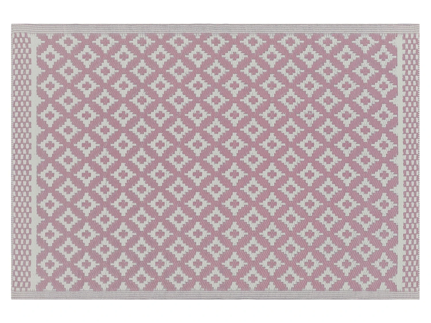 Ulkomatto Vaaleanpunainen 120 X 180 Cm THANE 3 Ulkomatto Vaaleanpunainen 120 X 180 Cm THANE