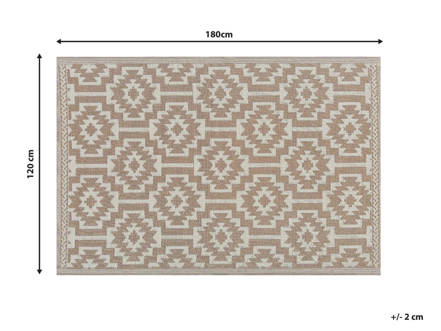 Ulkomatto Beige 120 X 180 Cm KARNAL - Image 8