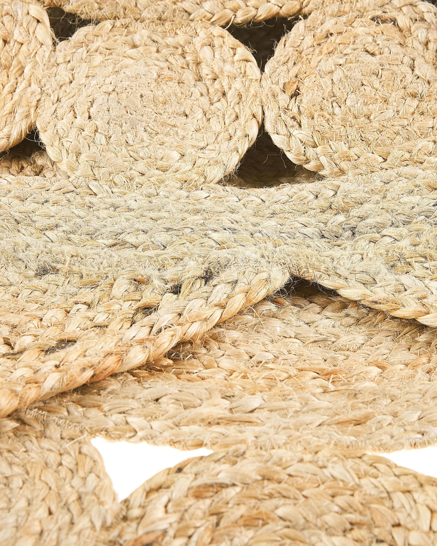 Matto Juutti Beige ø 120 Cm ARABAN - Image 5