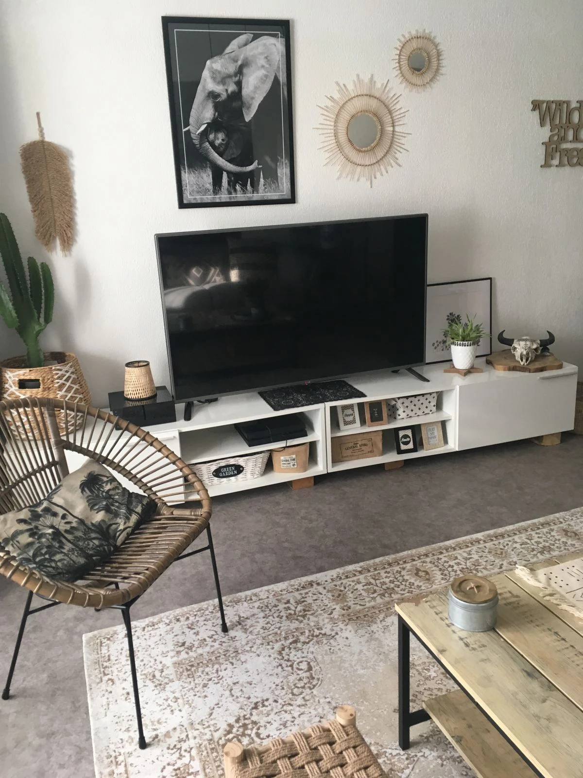 Matto Puuvilla Harmaa ALMUS Useita Kokoja - Image 4