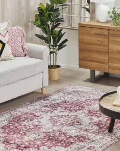 Matto Punainen/beige ARHAVI Useita Kokoja -MattoMoodi kauppa undef src sa picid 817432 type color image