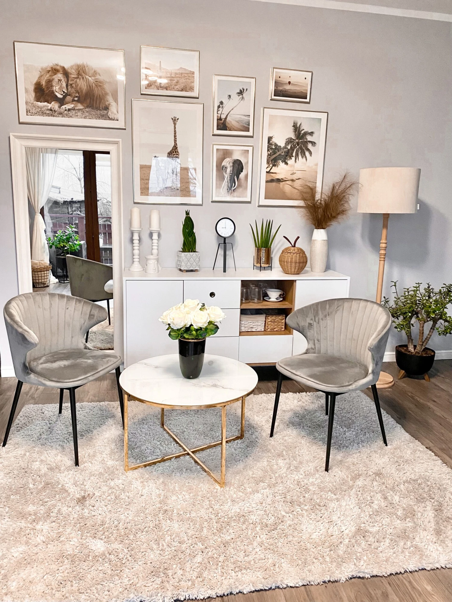 Matto Kangas Valkoinen EVREN Useita Kokoja - Image 7