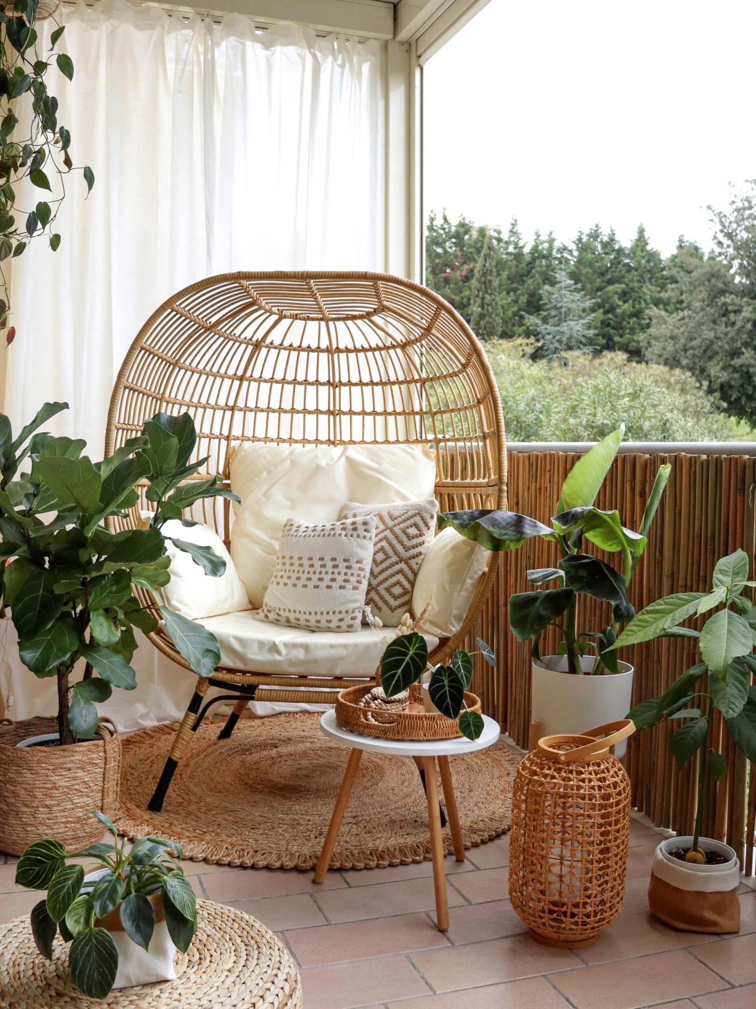 Matto Juutti Beige 140 Cm ERENCE 9 Matto Juutti Beige 140 Cm ERENCE - Image 7