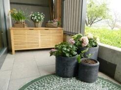 Ulkomatto Kaksipuolinen Vihreä/valkoinen ⌀ 140 Cm YALAK -MattoMoodi kauppa undef src sa picid 821486 type whitesh image