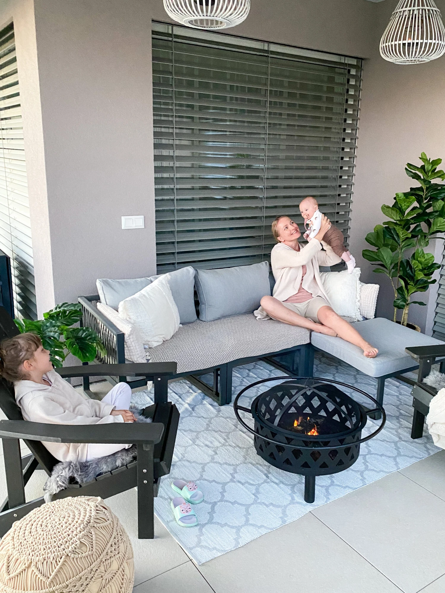 Ulkomatto Kaksipuolinen Harmaa AKSU Useita Kokoja - Image 5