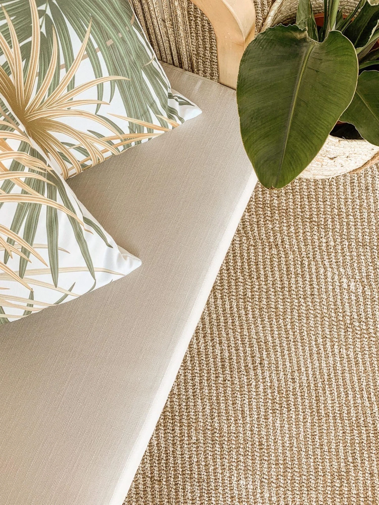 Matto Juutti Beige ALADAG Useita Kokoja 6 Matto Juutti Beige ALADAG Useita Kokoja - Image 4