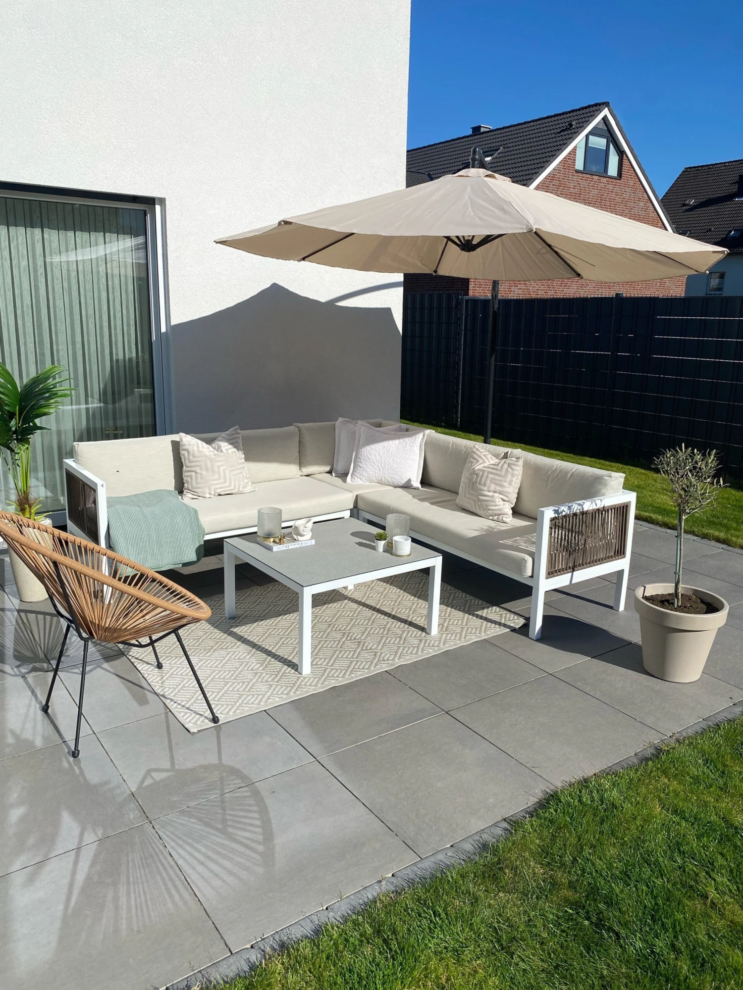 Ulkomatto Beige 120 X 180 Cm AJMER 5 Ulkomatto Beige 120 X 180 Cm AJMER - Image 3