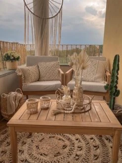 Matto Juutti Beige 140 Cm KERER -MattoMoodi kauppa undef src sa picid 829644 type whitesh image