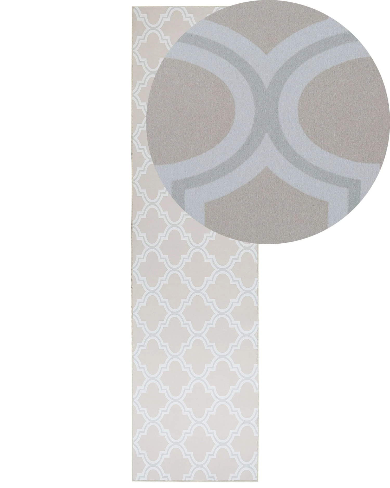 Matto Kangas Beige KADAYAL Useita Kokoja