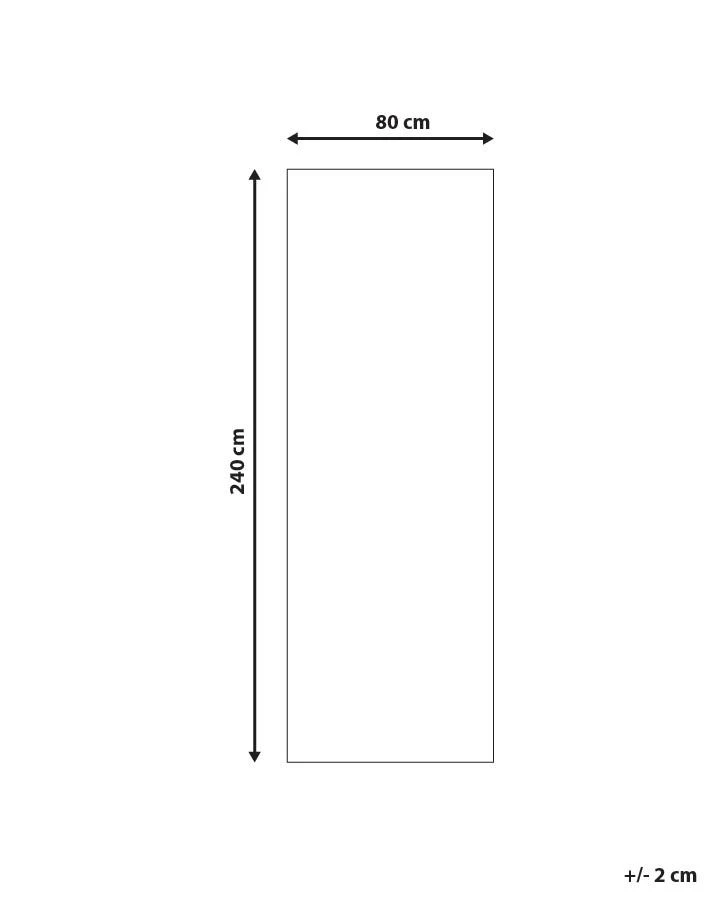 Matto Kangas Sininen/oranssi RITAPURAM Useita Kokoja - Image 5