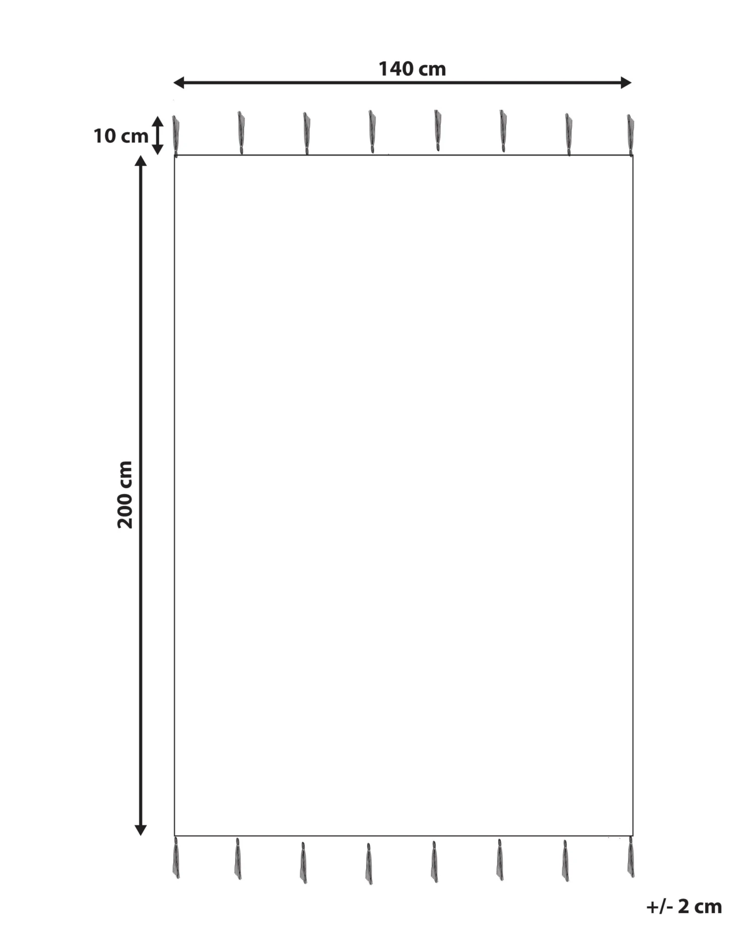 Matto Puuvilla Musta BITLIS Useita Kokoja - Image 7