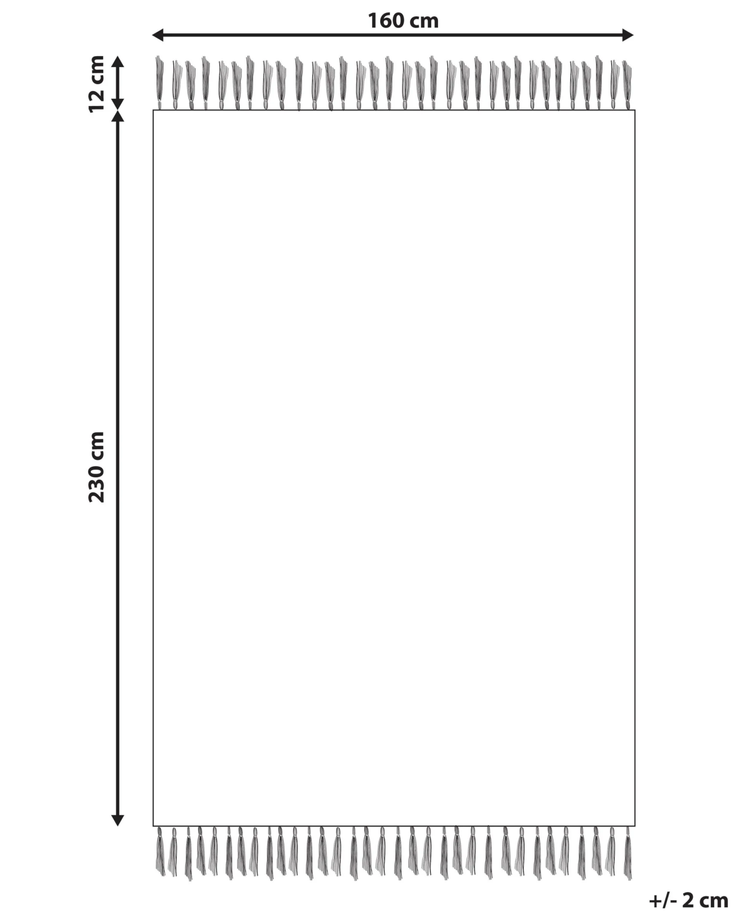 Matto Puuvilla Punainen SIIRT Useita Kokoja - Image 6