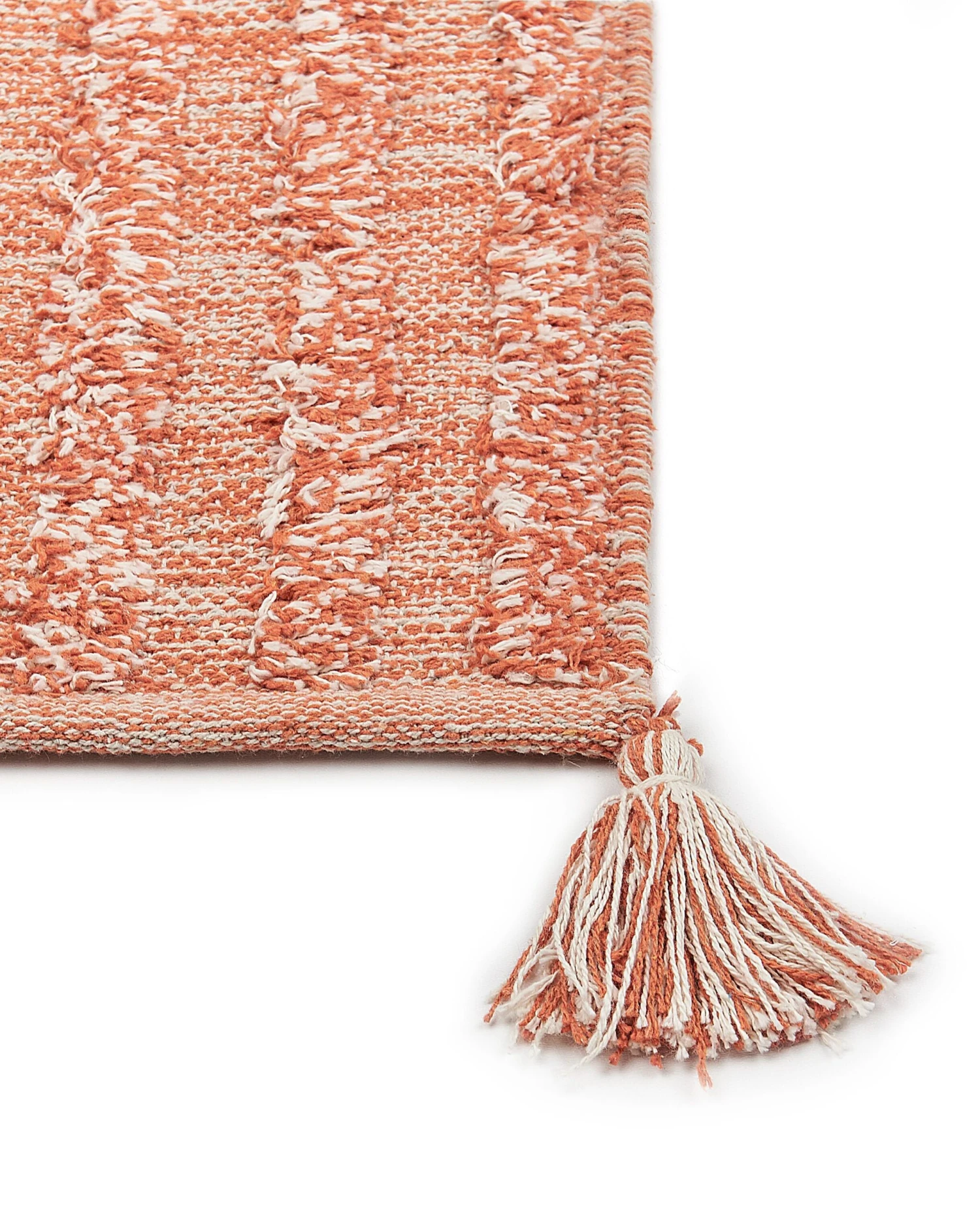Matto Puuvilla Oranssi MUGLA Useita Kokoja 8 Matto Puuvilla Oranssi MUGLA Useita Kokoja - Image 6