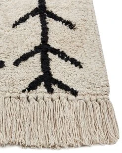 Matto Puuvilla Beige/musta BOZKIR Useita Kokoja 10 Matto Puuvilla Beige/musta BOZKIR Useita Kokoja -MattoMoodi kauppa undef src sa picid 839804 type whitesh image