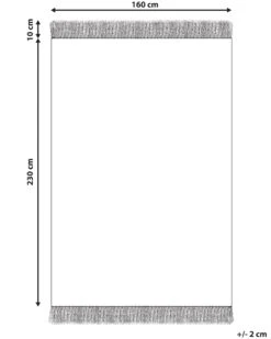 Matto Puuvilla Beige/musta BOZKIR Useita Kokoja 13 Matto Puuvilla Beige/musta BOZKIR Useita Kokoja -MattoMoodi kauppa undef src sa picid 839807 type whitesh image