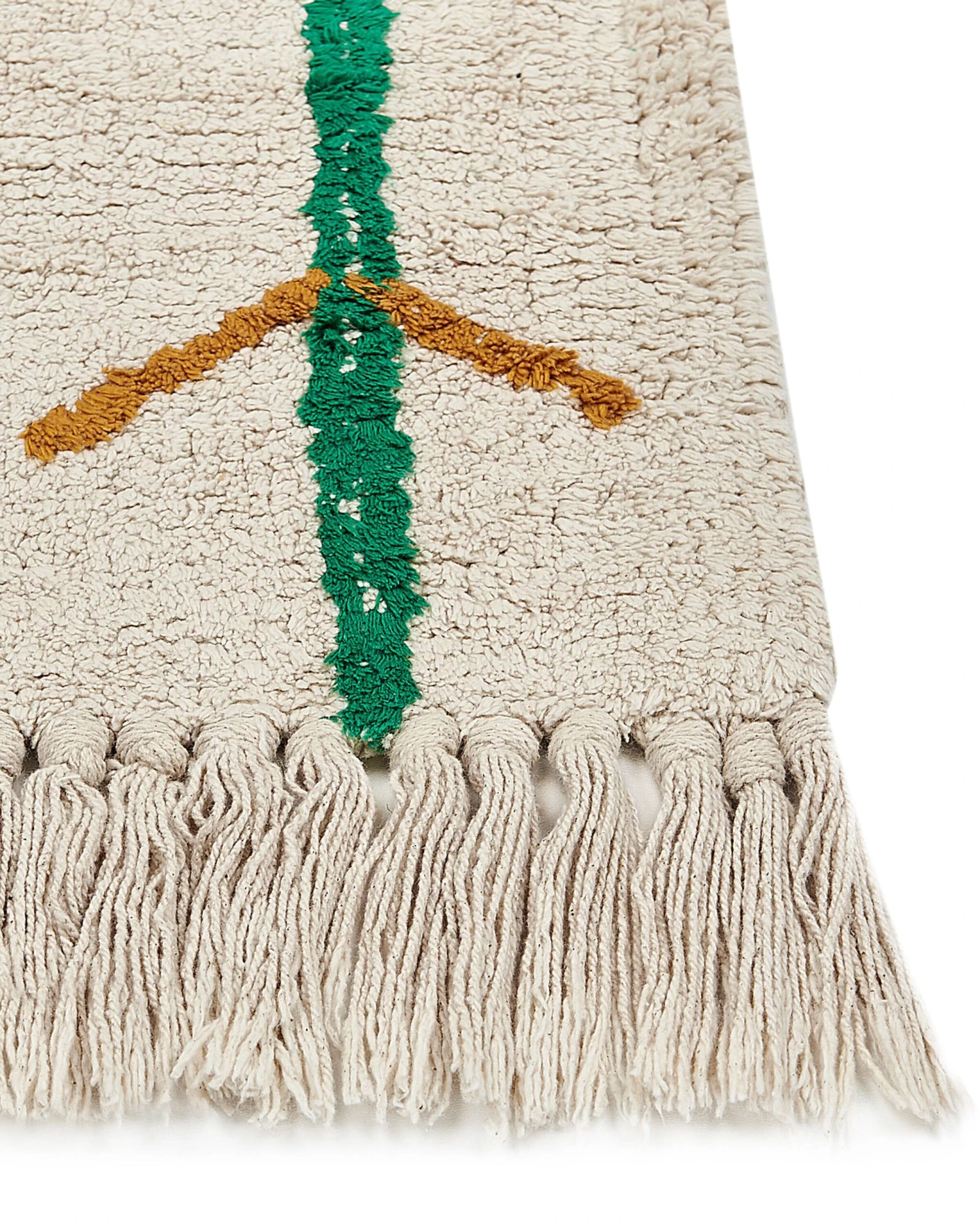 Matto Puuvilla Beige CETMI Useita Kokoja - Image 5