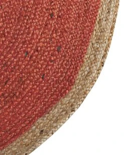 Pyöreä Matto Juutti Koralli ⌀ 120 Cm MENEMEN -MattoMoodi kauppa undef src sa picid 843983 type whitesh image