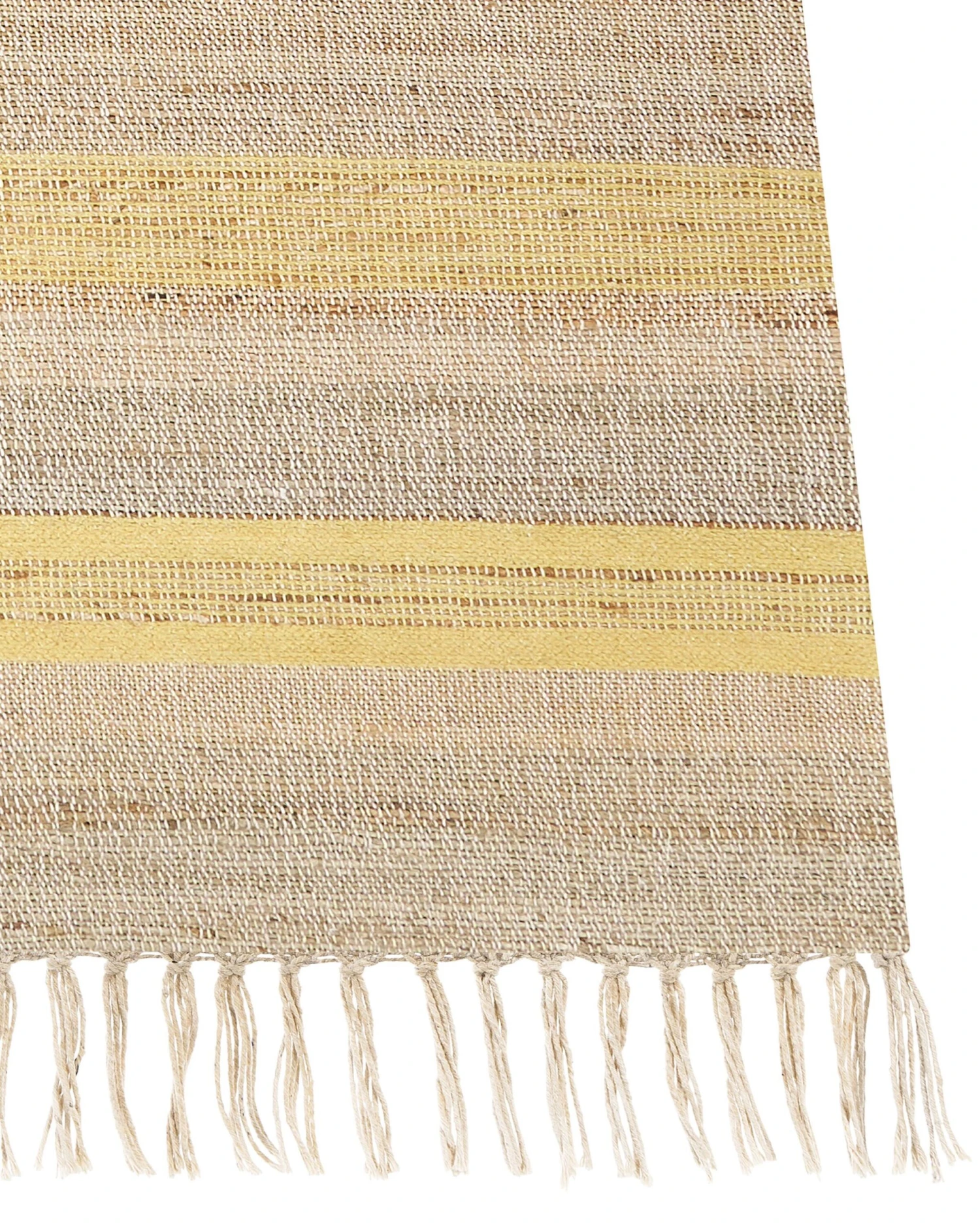 Matto Juutti Beige/keltainen TALPUR Useita Kokoja - Image 4