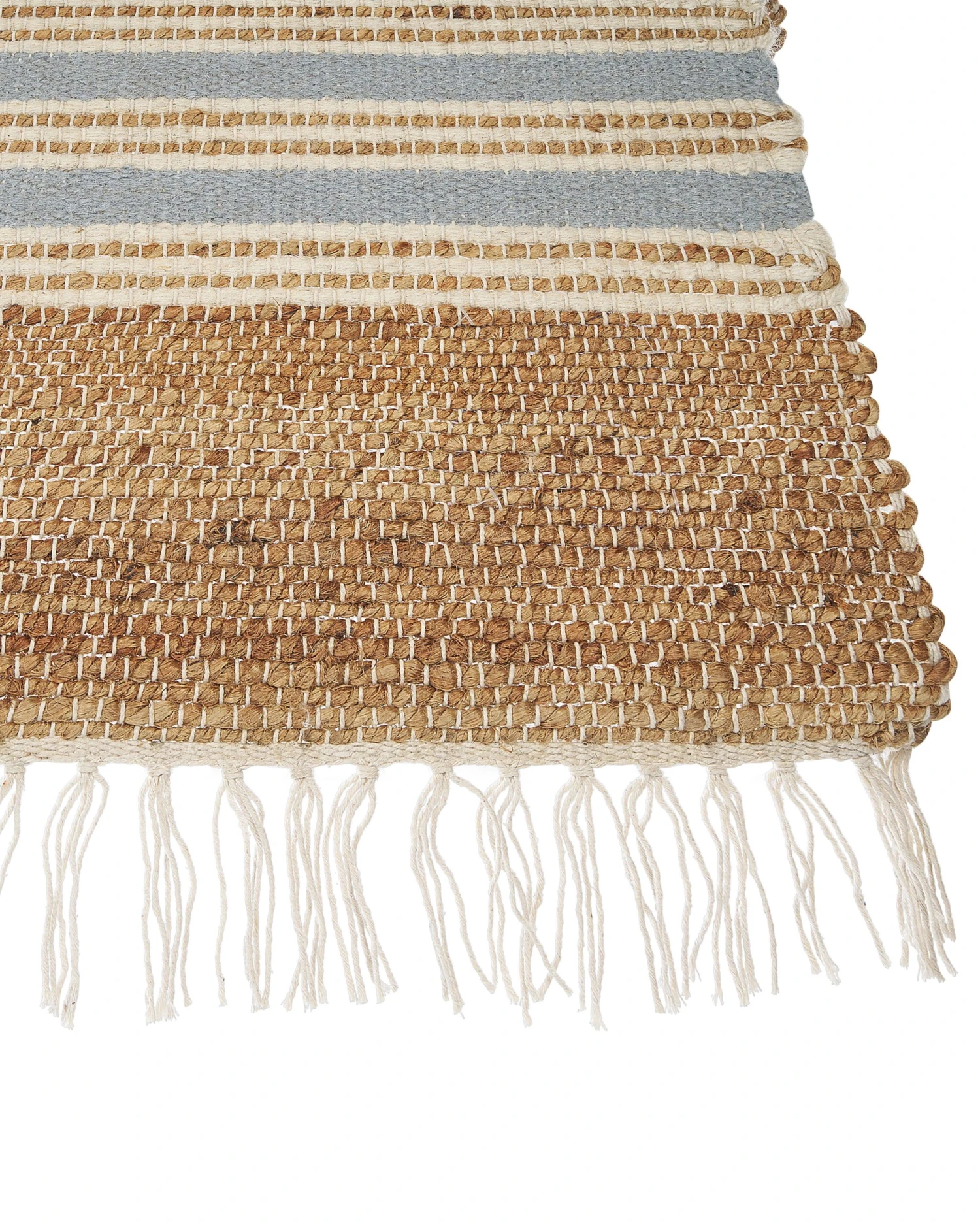 Matto Juutti Beige/vaaleansininen MIRZA Useita Kokoja - Image 6