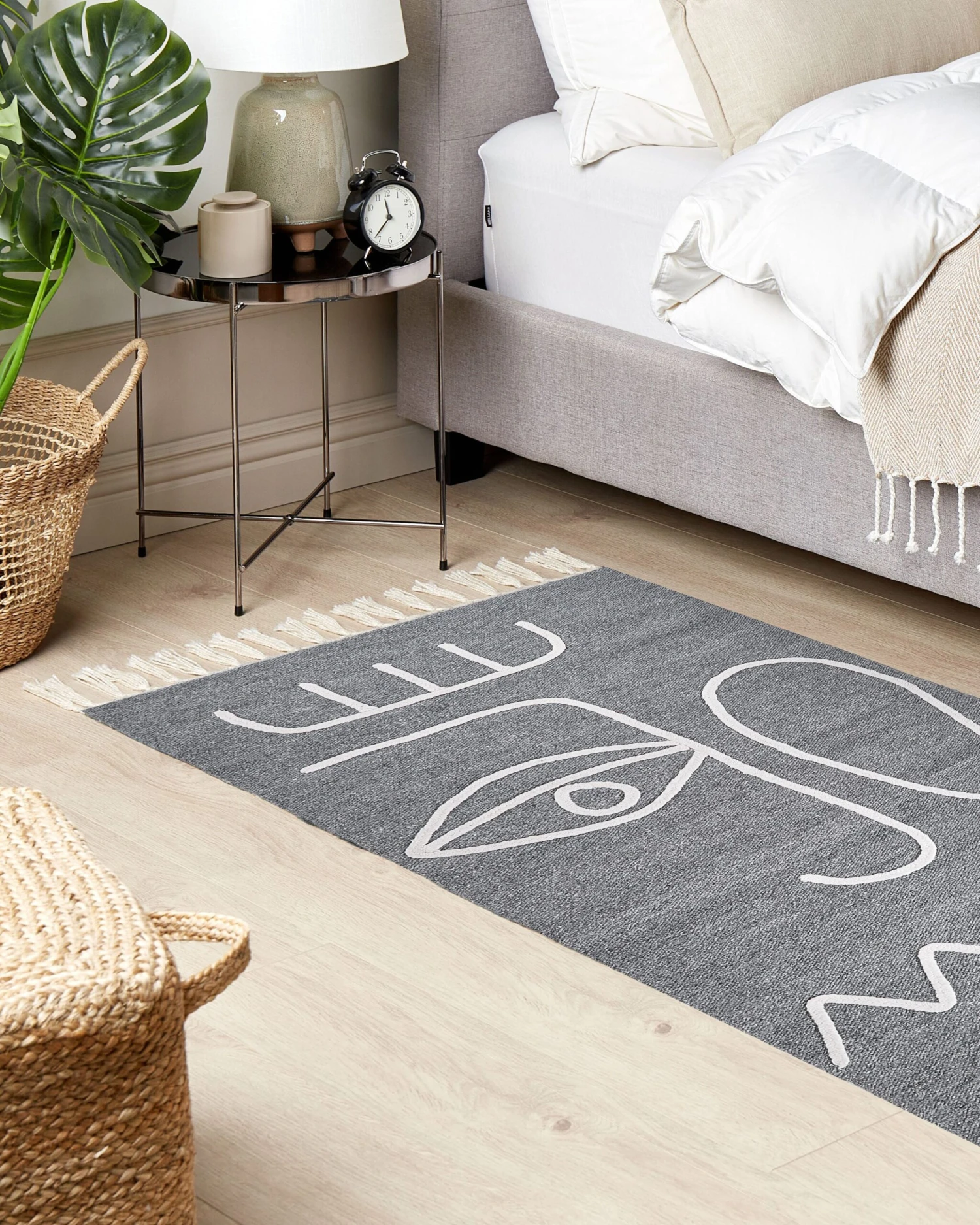 Matto Kangas Harmaa YAVU Useita Kokoja - Image 2