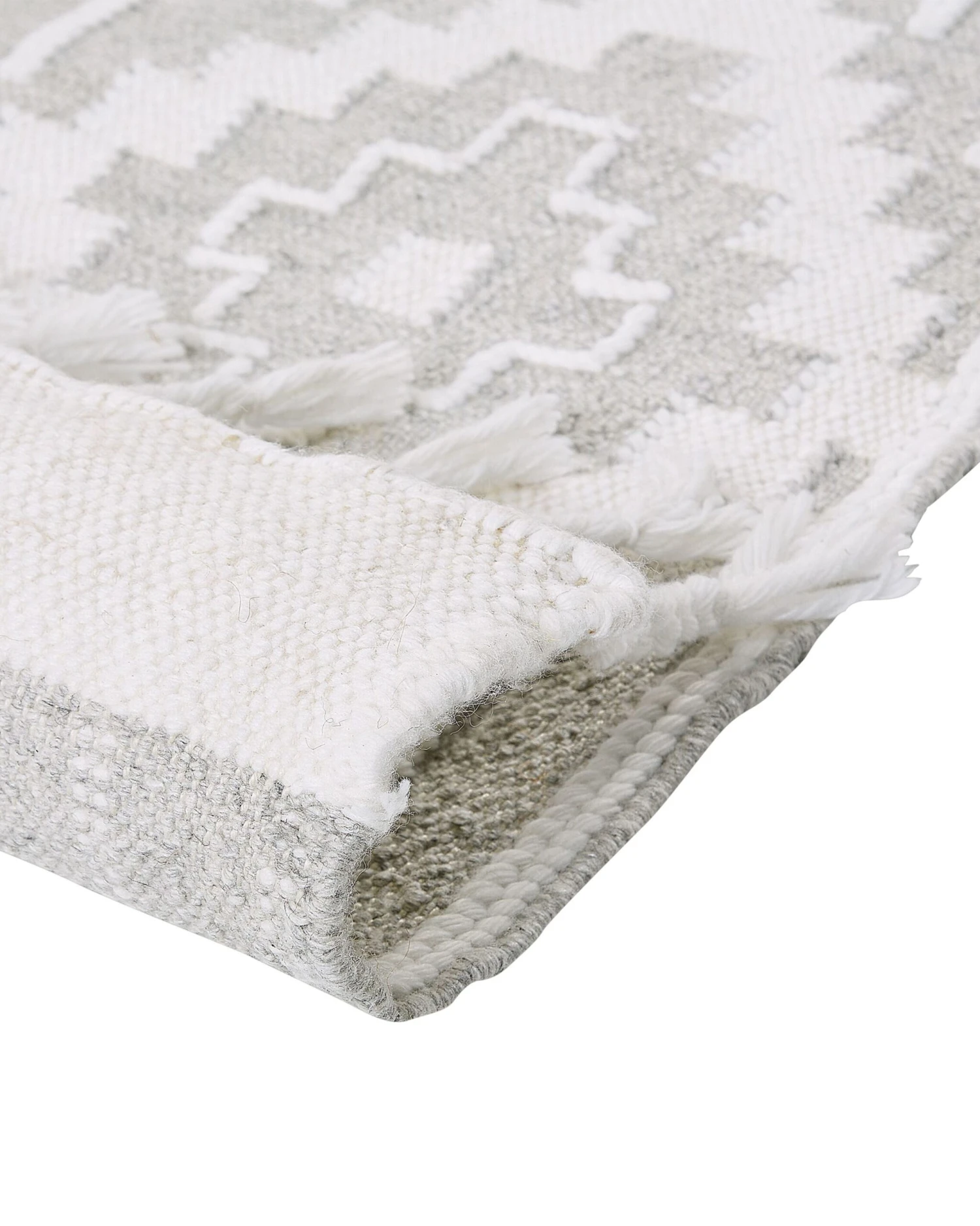 Matto Harmaa/valkoinen 80 X 150 Cm TABIAT - Image 5