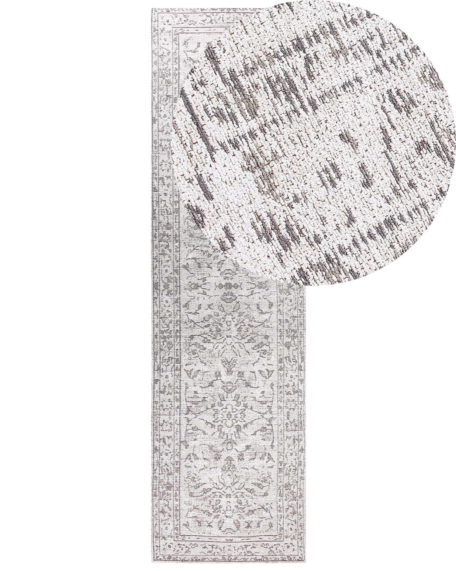 Matto Puuvilla Beige 80 X 300 Cm SELLIK